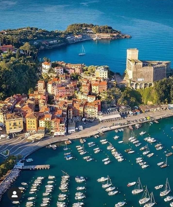 Sea & Culture San Terenzo -Lerici-300 M From The Beach Bagian luar foto